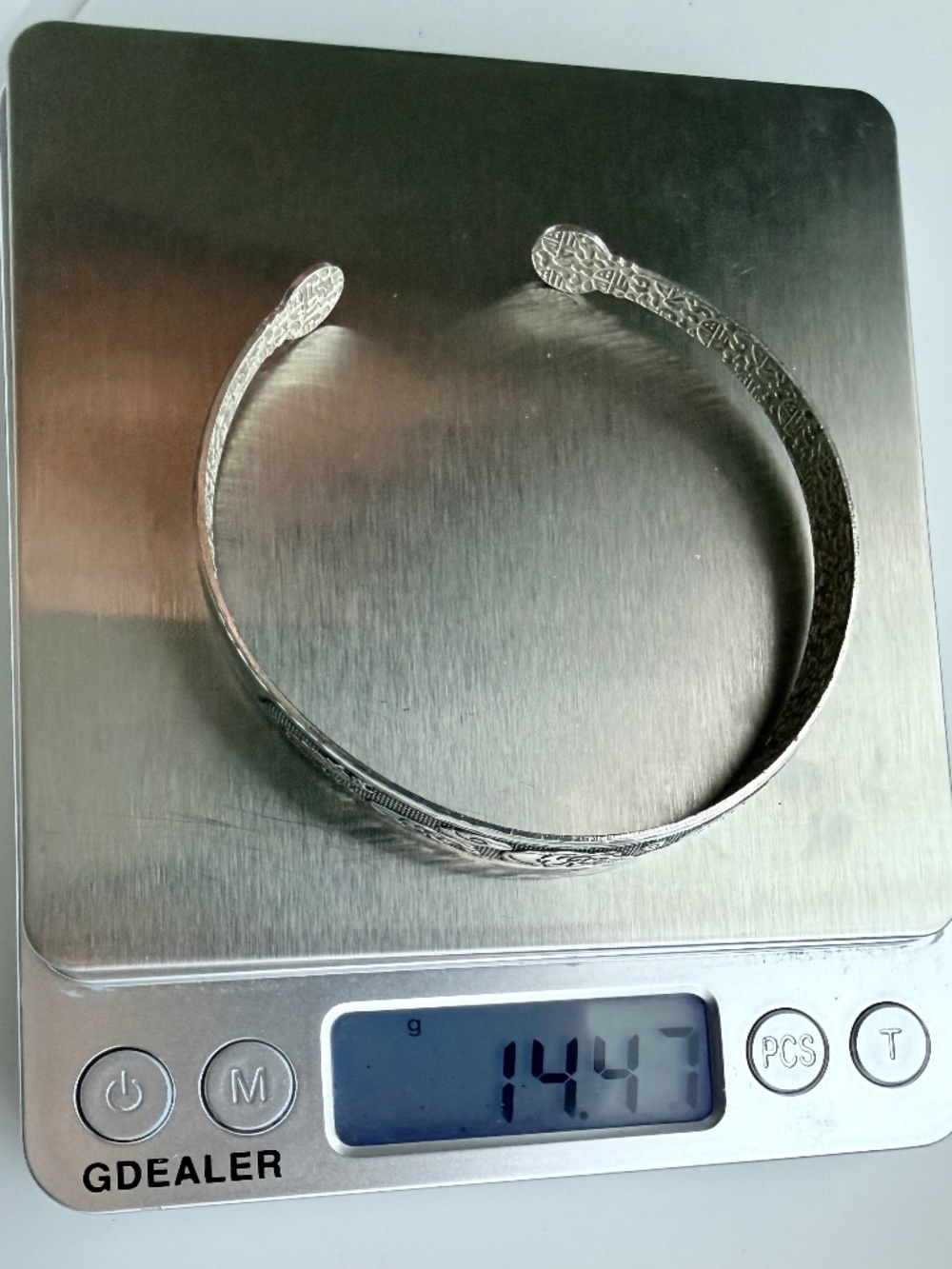 Sterling Silver Cuff Bracelet - Picture 11 of 12